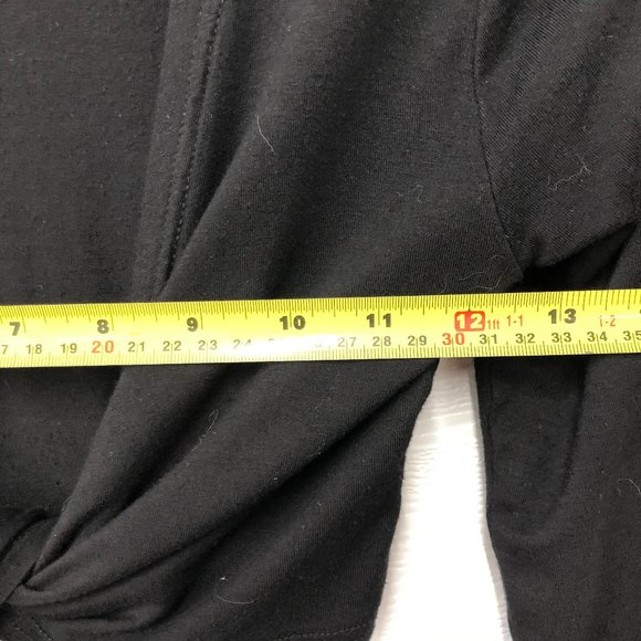 Tag Tie Front Crop Cardigan Long Sleeve Size 12 - Picture 2 of 6